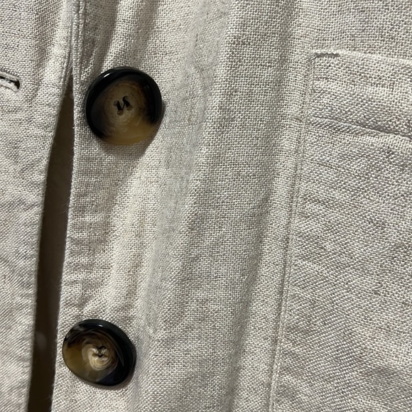 Zara over size blazer cream colour - Picture 2 of 2